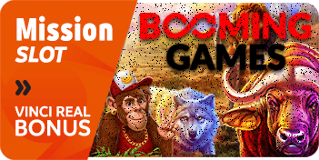 Promozione Casinò Mission Slot Booming Games 125 euro in Real Bonus