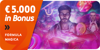 Promozione Casinò Formula Magica 5.000 euro in Real Bonus