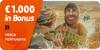 Promozione Casinò Pesca Fortunata 1.000 euro in Real Bonus